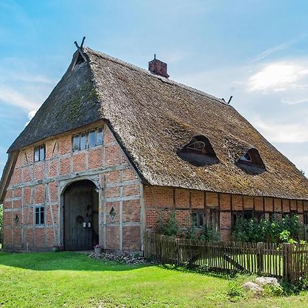 Reetscheune Kruezen Kruzen Buitenkant foto