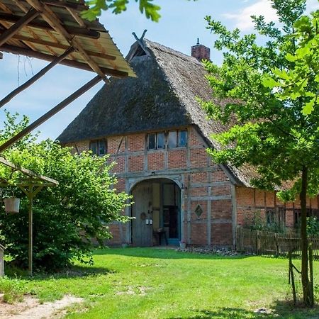 Reetscheune Kruezen Kruzen Buitenkant foto